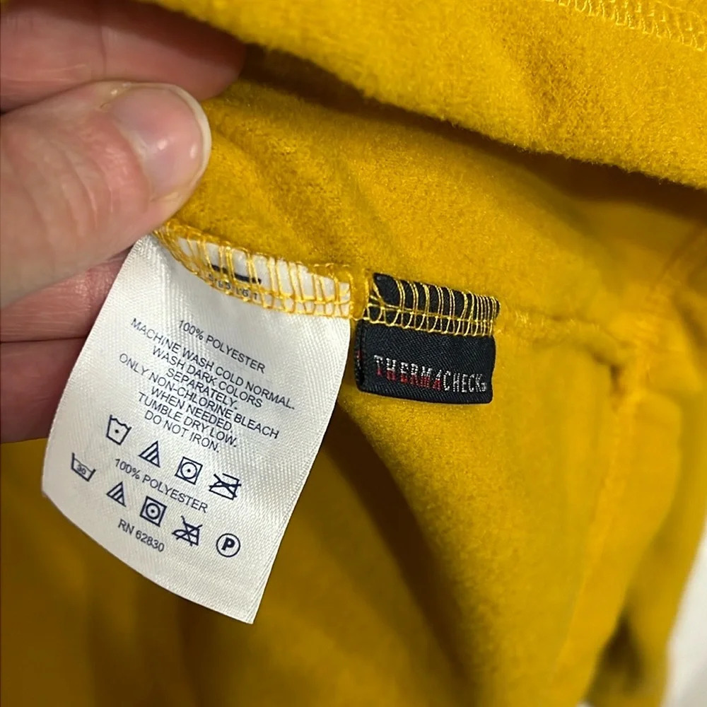 Lands’ End Thermacheck Fleece Half Zip Pullover - Picture 4 of 5